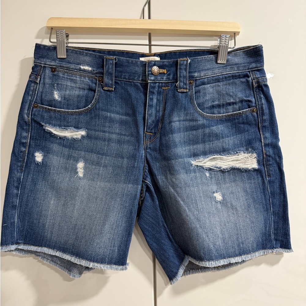 J. CREW JEANS DENIM SHORTS SIZE 27